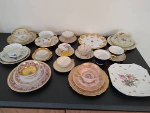 Collection of Misc. China Tea Set Dishes