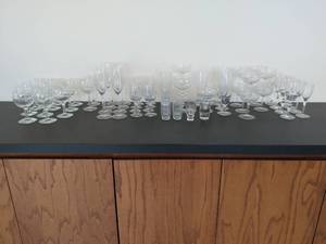 Collection of Misc. Glassware Drinking Glasses