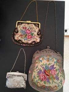 Three Vintage Purses