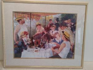 Framed Renior Print