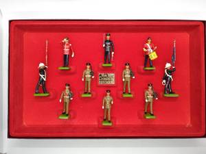 W. Britain Metal Toy Soldiers- The Cheshire Regiment
