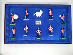 W. Britain Metal Toy Soldiers- The Royal Welch Fusiliers