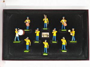W. Britain Metal Toy Soldiers- The United States Army Band of Washington D.C.