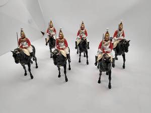 W. Britain Metal Toy Soldiers- British Soldiers Lifeguards