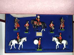 W. Britain Metal Toy Soldiers- The Royal Scots Dragoon Guards