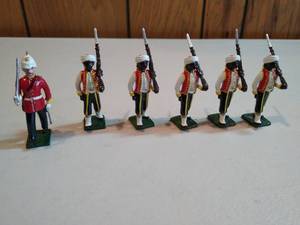 Marlborough Hand Painted Metal Toy Soldiers