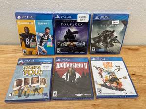 lot 8 image: Lot of 6 PS4 Playstation 4 Video Games