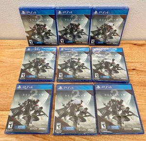 lot 9 image: Lot of 9 PS4 Destiny 2 Video Games Playstation 4
