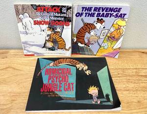 lot 23 image: Lot of Calvin & Hobbes Comic Books Collection
