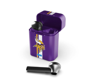 lot 43 image: Minnesota Vikings Bluetooth True Wireless Earbuds Headphones