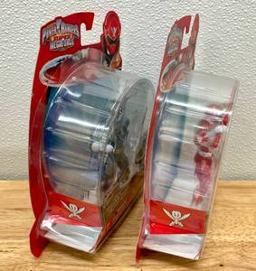 lot 3 image: Lot of 2 Mighty Morphin Power Rangers Mega Force Action Figures