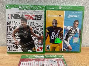 lot 48 image: Lot of 3 Xbox One Video Games