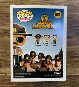 lot 66 image: Funko Pop Super Troopers RAMATHORN Figure #581