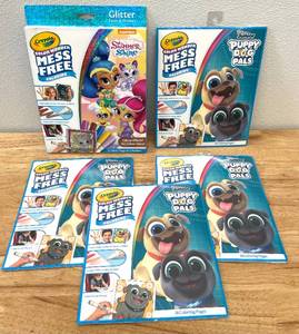 lot 69 image: Lot of Crayola COlor Wonder Mess Free Coloring Books & Markers