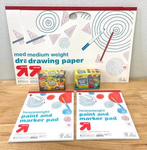 lot 70 image: Lot of Drawing & Painting Paper and Washable Kids Paint