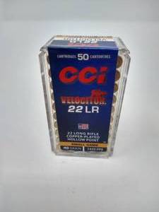 50 Rounds .22 Hollow Point Hunting Ammunition
