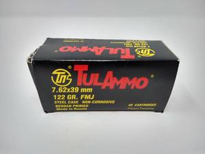 40 Rounds 7.62x39mm Ammunition
