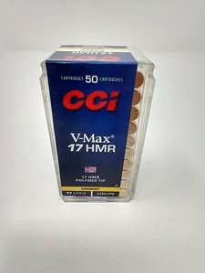 50 Rounds 17 HMR Ammunition