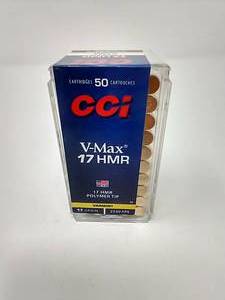 50 Rounds 17 HMR Ammunition