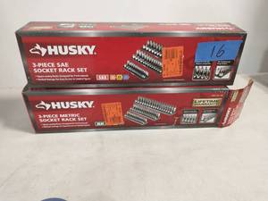 2 HUSKY SAE Socket Rack Set (3-Piece)