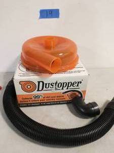 High Efficiency Dust Separator, 12 in. Dia with 2.5 in. Hose, 36 in. Long