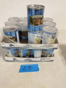 2 Blue Buffalo Wilderness Turkey & Chicken Grill Grain-Free Puppy Canned Dog Food, 12.5-oz, case of 12