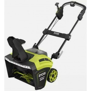 RYOBI 21 in. 40-Volt Brushless Cordless Electric Snow Blower with Two 5.0 Ah Batteries and Charger Included