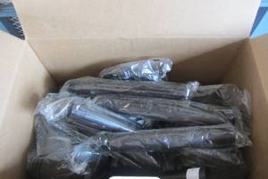 lot 49 image: Solar Oil Rubbed Bronze Outdoor Filament LED Bulb 6-Lumens Landscape Path Light with Glass Lens (6-Pack)
