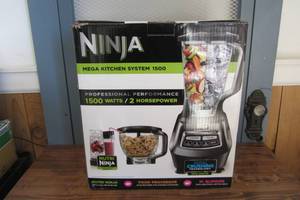 lot 101 image: Ninja - Mega Kitchen System 72-Oz. Blender - Black-complete