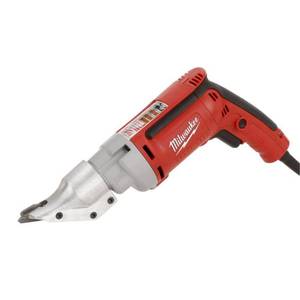 lot 24 image: Milwaukee 6.8 Amp 18-Gauge Shear, 6852-20 - Works.