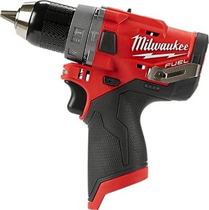 lot 32 image: Milwaukee 2504-20 M12 FUEL 12 Hammer Drill (Bare Tool Only) - Works.