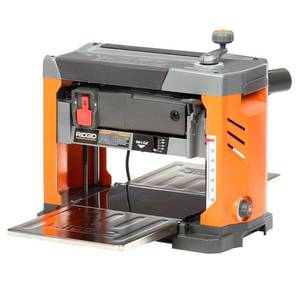 lot 33 image: RIDGID 13 in. Thickness Corded Planer, R4331- Works.