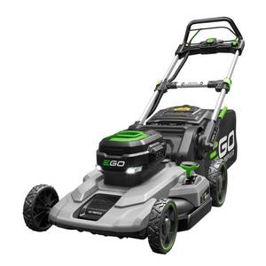lot 37 image: EGO 21 in. 56-Volt Lithium-ion Cordless Battery Self Propelled Mower with 7.5Ah Battery and Charger Included, LM2102SP - NEW, Sealed Box.