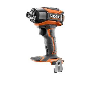 lot 68 image: RIDGID GEN5X 18-Volt Lithium-Ion 14 in. Cordless Brushless Impact Driver (Tool-Only), R86037N - Works.
