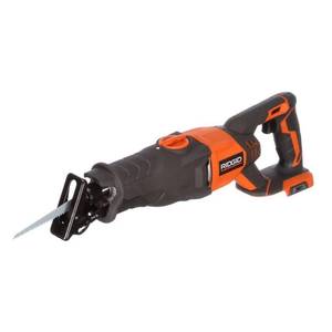 lot 70 image: RIDGID X4 18-Volt Cordless Reciprocating Saw Console (Tool Only), R8641 - Works.