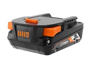 lot 74 image: Ridgid R87002 18-Volt 2.0 Ah Lithium-Ion Battery, R87002 - Works.