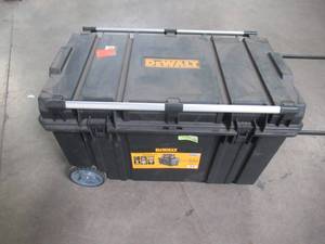 lot 164 image: Large Dewalt Tool Box Filled With NEW Handtools and More Tool Box is in used condition