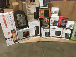 Lot of assorted Heaters customer returns various conditions see pictures