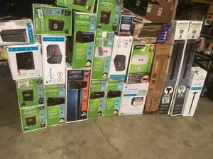 Pallet with assorted Gibraltar Mailboxes various kinds and conditions see pictures