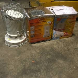 Lot of Dura Heaters used customer returns see pictures
