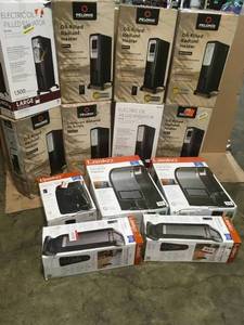 Lot of assorted Heaters various models and conditions Customer Returns See Pictures