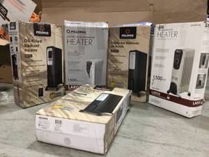 lot 15 image: Lot of 4 assorted Heaters Customer Returns See Pictures