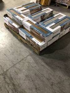 lot 43 image: Pallet of assorted flooring Customer Returns See Pictures