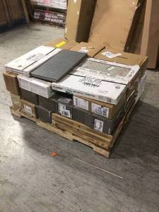 lot 54 image: Pallet of assorted Flooring see pictures