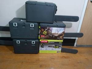 lot 17 image: Mixed lot of Gas Chainsaw by RYOBI-SEE PICTURES