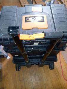 lot 91 image: Pro Organizer, Black by RIDGID- set of 3  - SEE PICTURES
