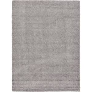 lot 28 image: Solid Shag Cloud Gray 8 ft. x 11 ft. Area Rug by Unique Loom- not used -SEE PICTURES