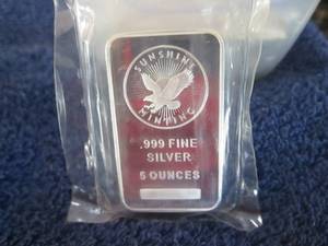Sunshine Minting .999 Fine Silver 5...
