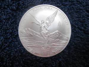 2016 1 oz. Silver Libertad Plata Pu...