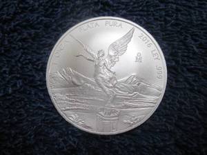 2016 1 oz. Silver Libertad Plata Pu...